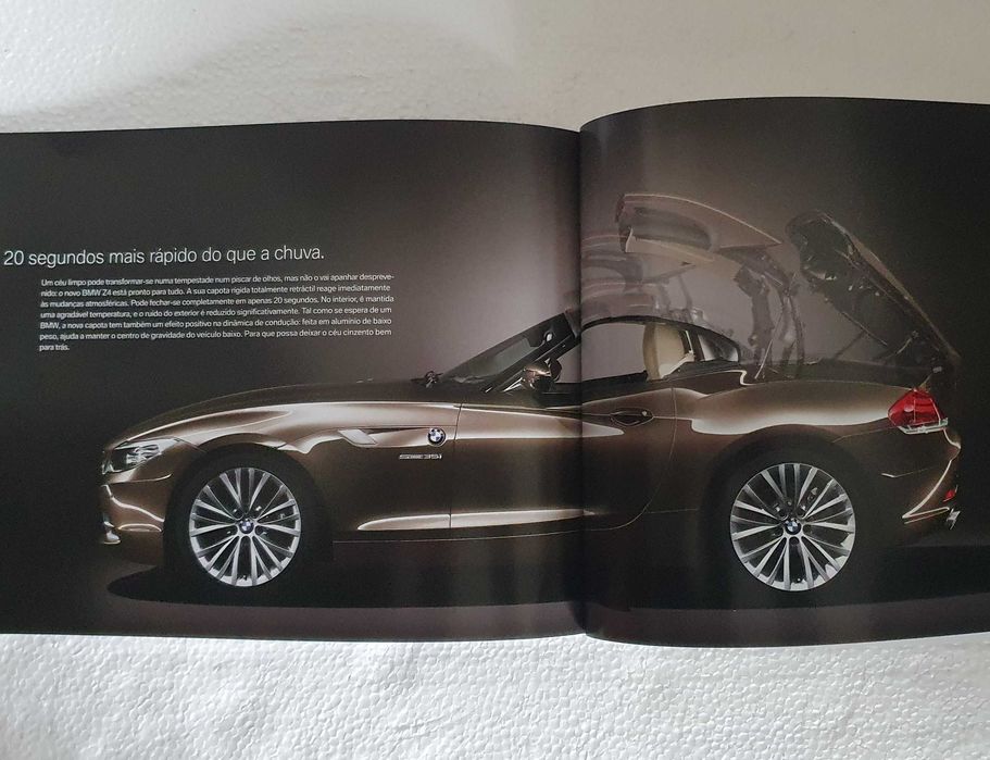 Catálogo do automóvel BMW Z4 - original - Anos 2008/2009