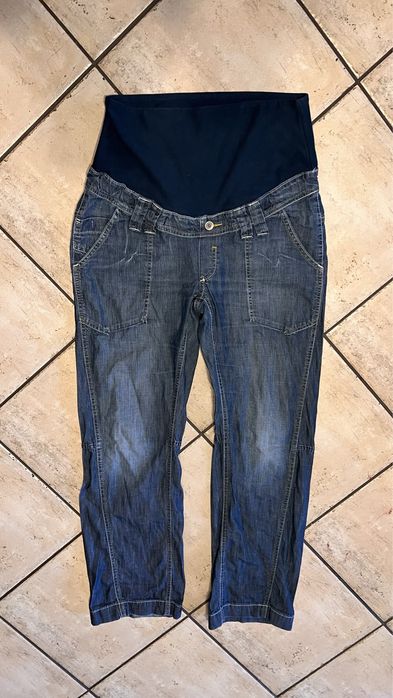 Spodnie jeansowe ciążowe H&M Mama M