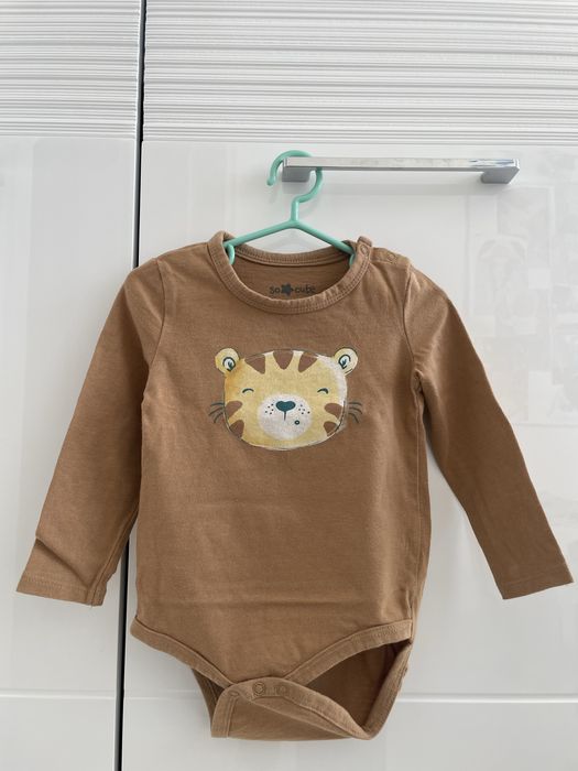 Body chłopięce niemowlęce z długim rękawem So Cute Pepco 86