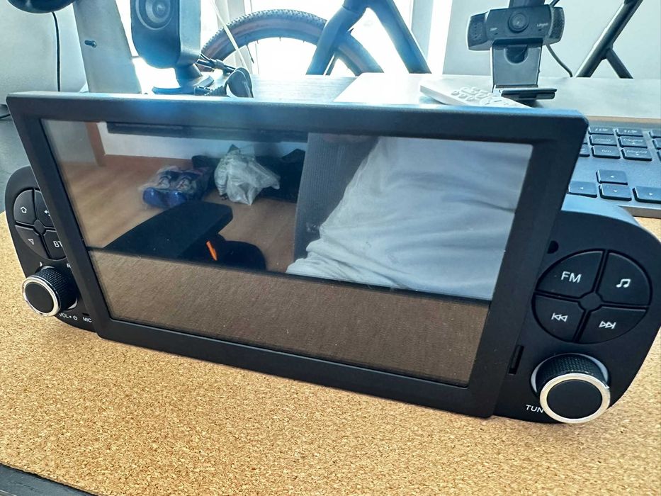 Central Multimédia para Fiat Panda U7/U2 – 2GB RAM 32GB ROM CarPlay