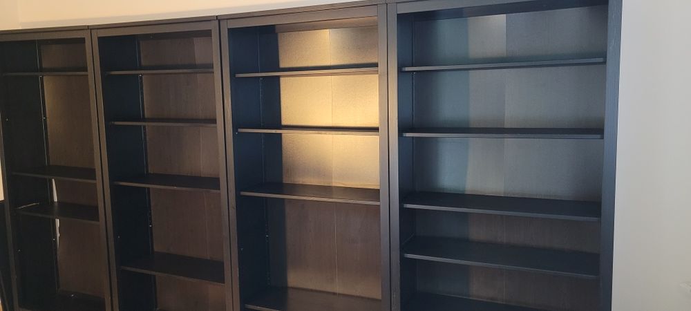 3 regały IKEA Hemnes