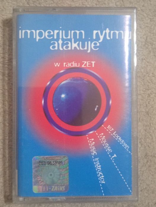 Imperium rytmu atakuje kaseta min.Dj.Tonka,Music Instructor...