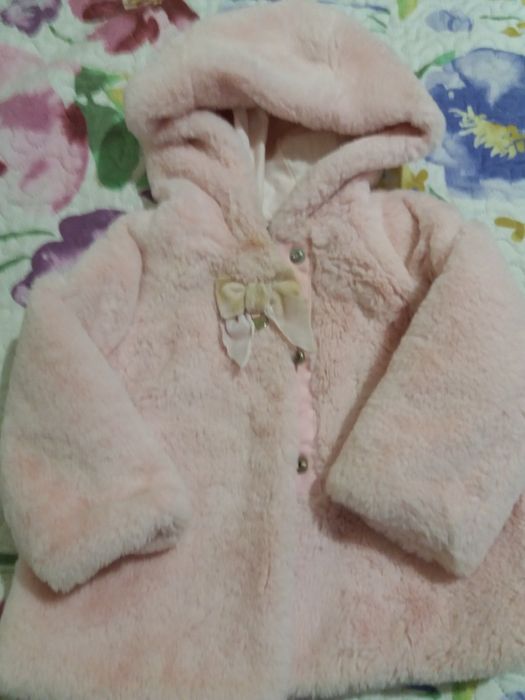 Casaco de pêlo inverno 18m