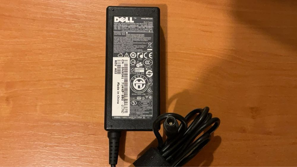 Блоки живлення для ноутбука Dell 19.5v 3.34a