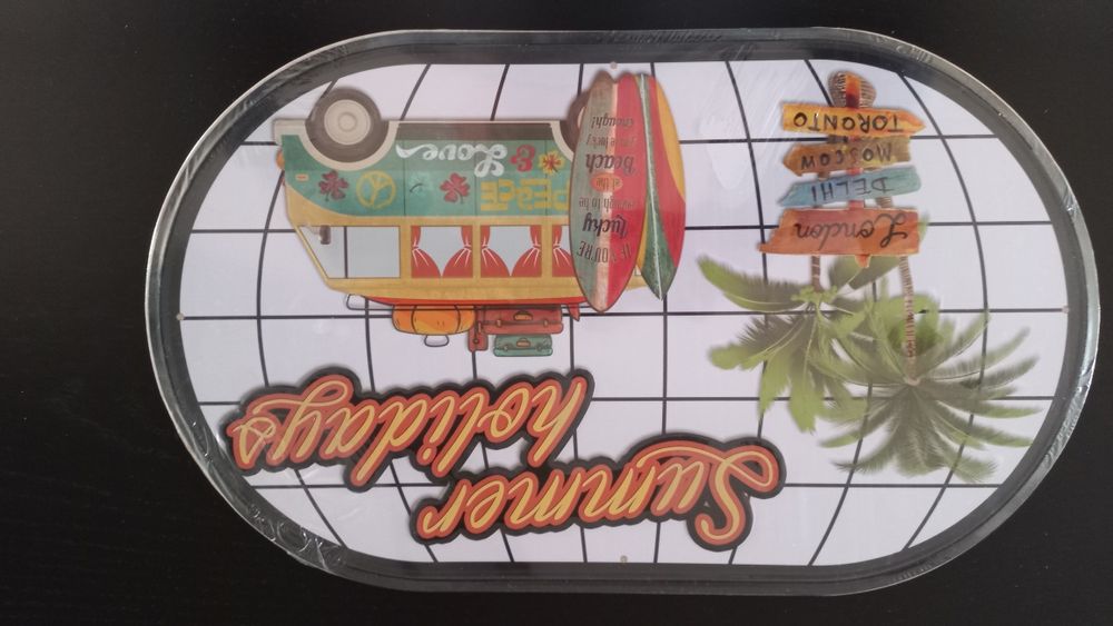 Varias placas de metal vintage