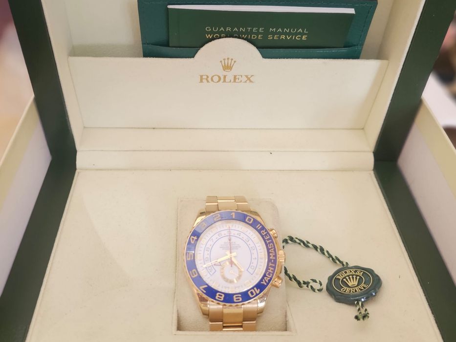 Rolex Yacht Master II zloto 18k super stan, komplet.