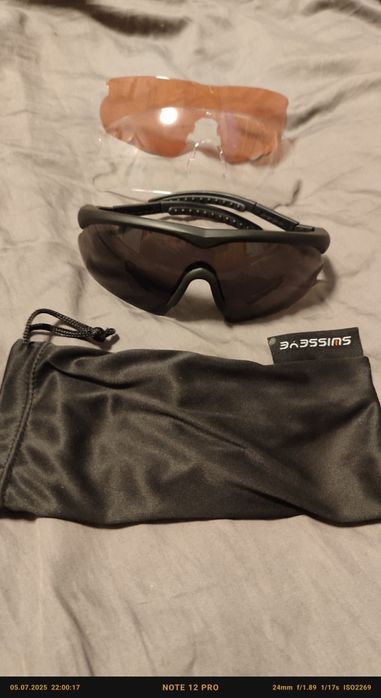 Окуляри тактичні Swiss Eve raptor black