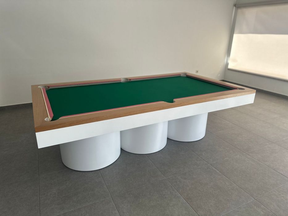 Bilhar  New Roma a sua mesa de jantar