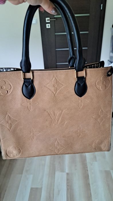Torba damska panterka camel