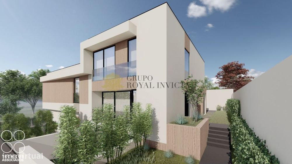 Moradia geminada V3 Superior em construção na Trofa