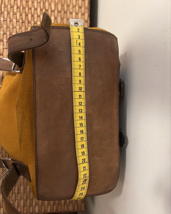 Mochila em pele artesanal