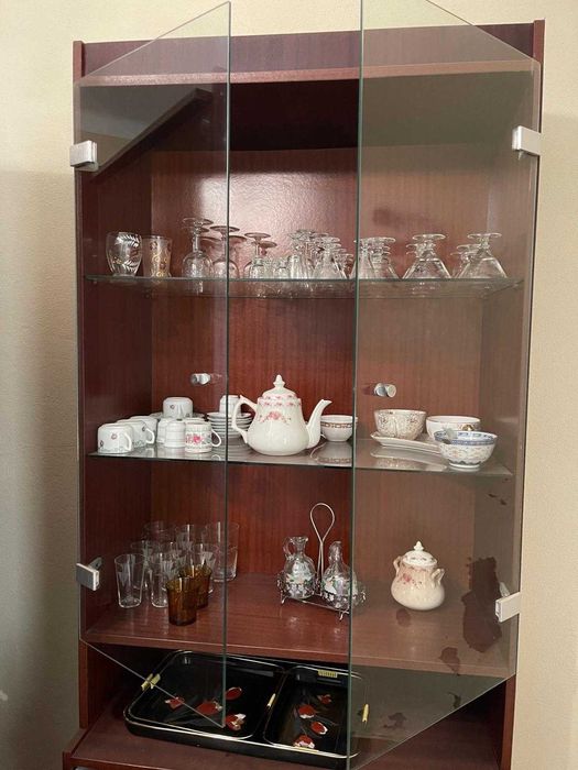 Móvel/Armários de 3 módulos de madeira