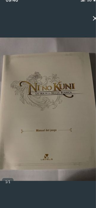 Manual jogo Ps3 Ni no Kuni