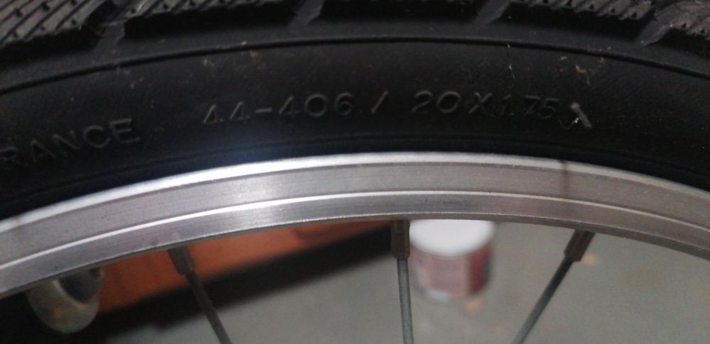 Bicicleta criança como nova roda 20