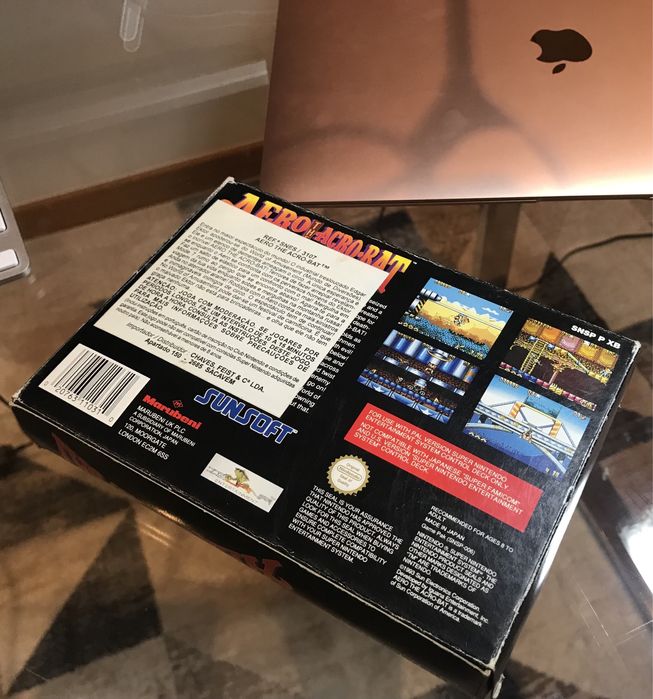 Snes Aero the Acrobat Super Nintendo Pal