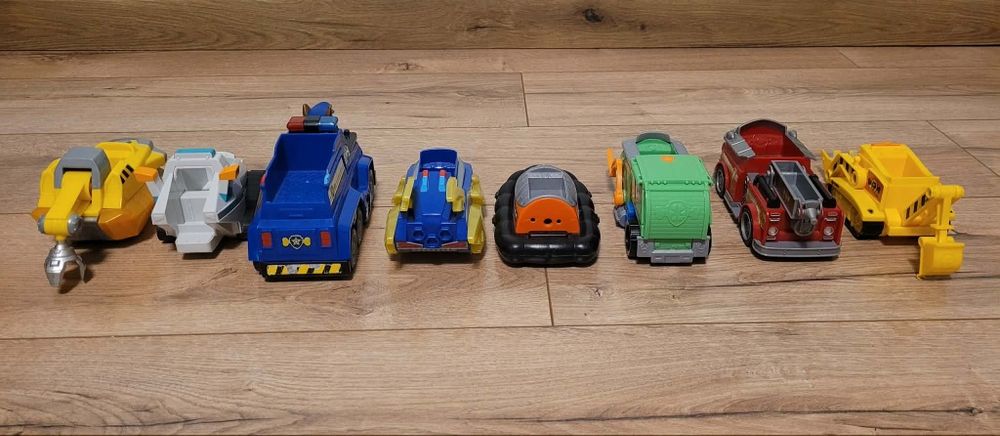 Zestaw pojazdów psi patrol