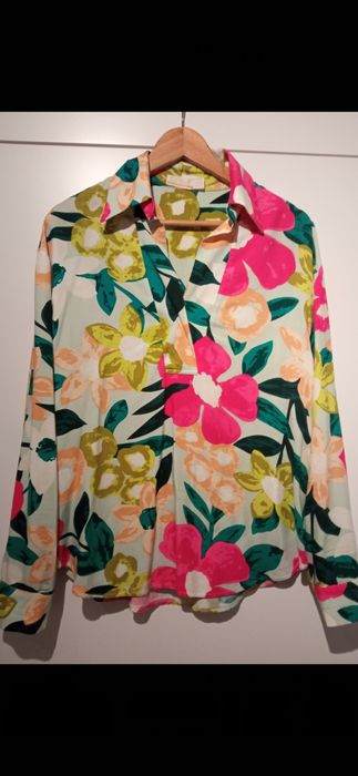 Koszula w kwiaty rozm.L