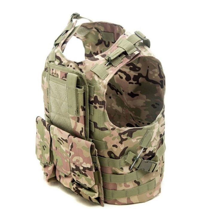 Colete para airsoft camuflado