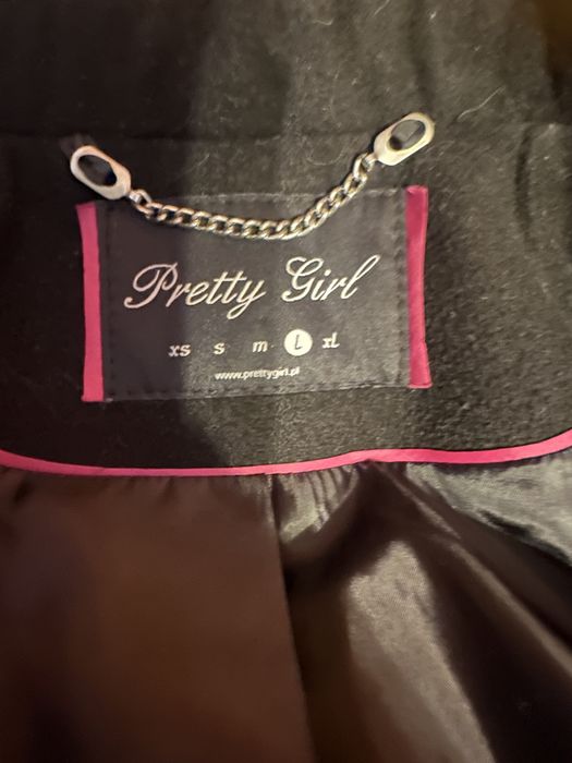 Płaszcz damski L Pretty Girl czarny