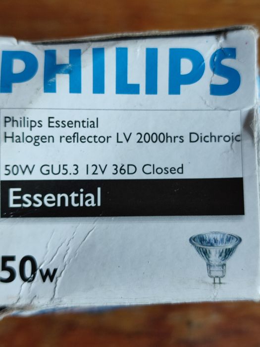 Лампочка галогенные PHILIPS,DIALL 12v/50/35Вт