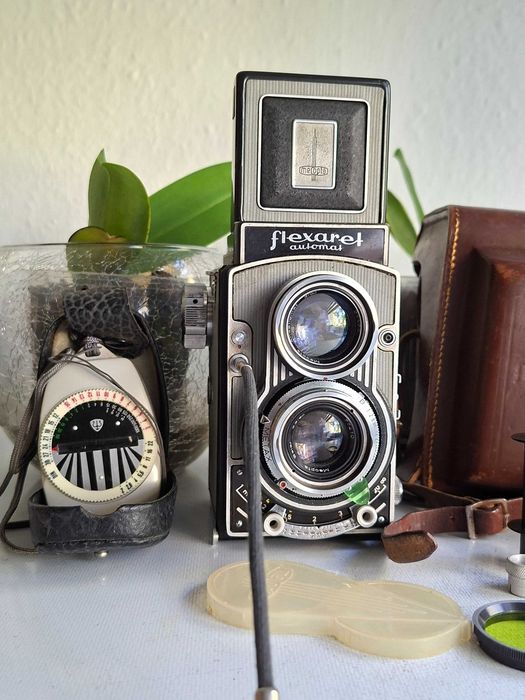 Flexaret VI sprawny z pokrowcem