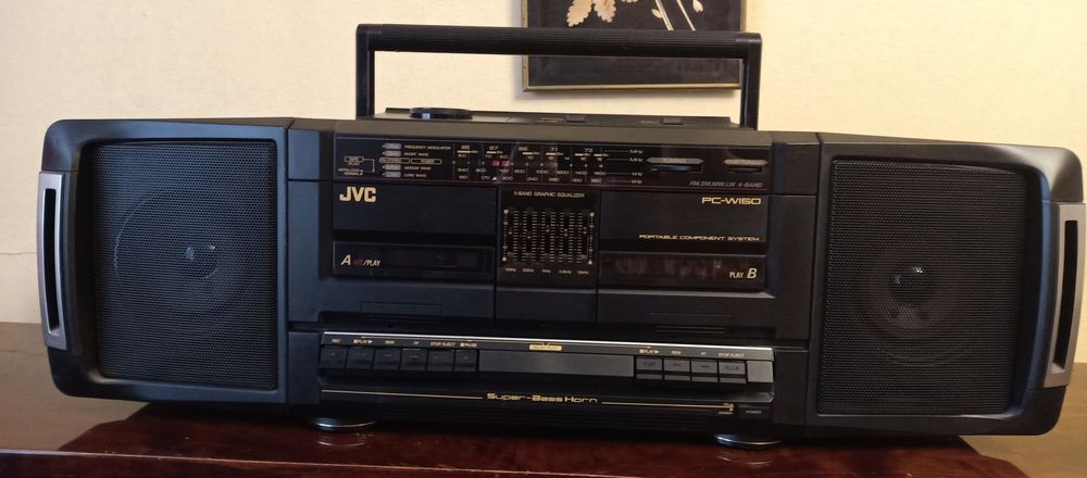 Магнитола кассетная JVC PC-W150 Japan Victor