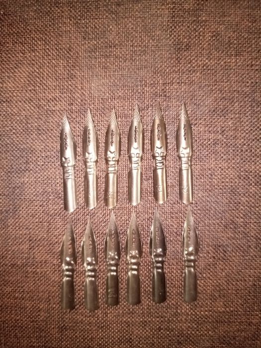 Новые перья для чернильных ручек времён СССР