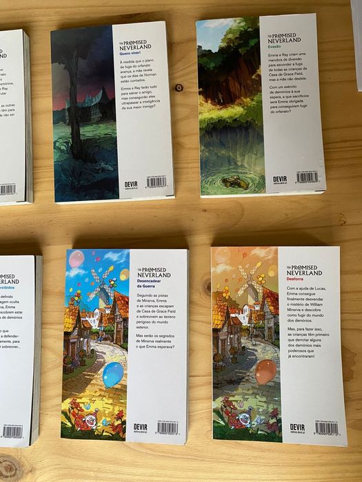 Livros mangas The Promised Neverland