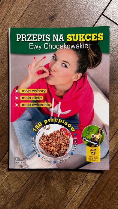 Przepis na sukces Ewy Chodakowskiej + DVD | Książka