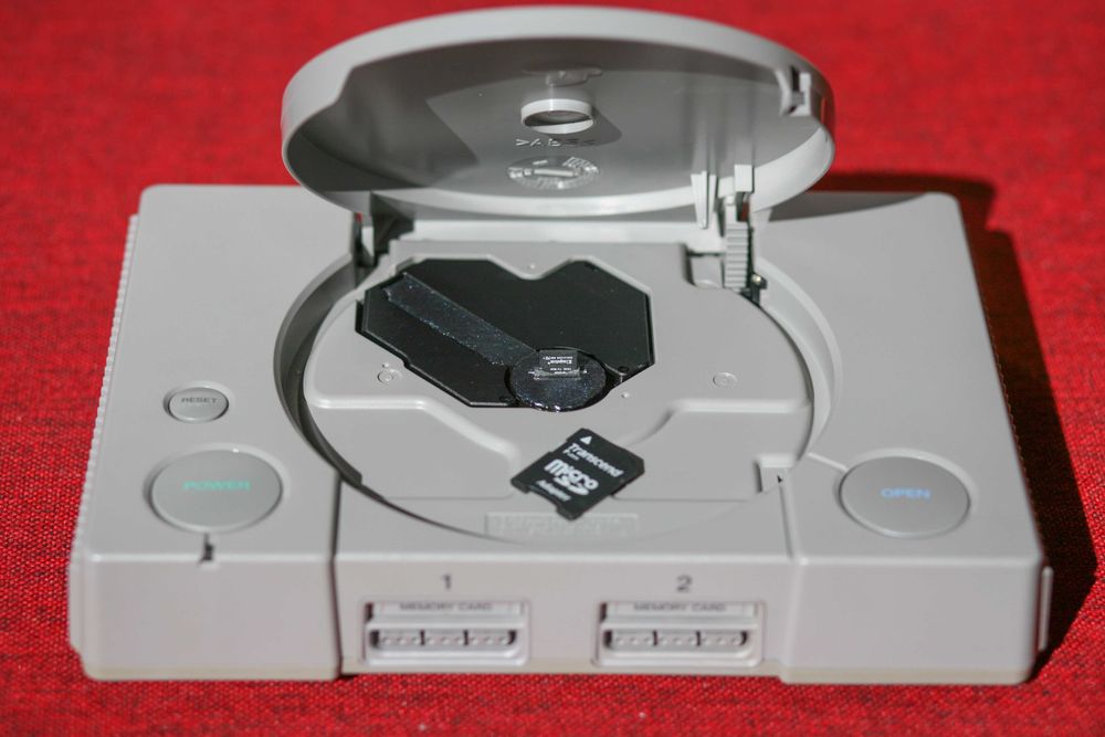 Sony playstation SD card mode one 1 SCPH-5000 ps1