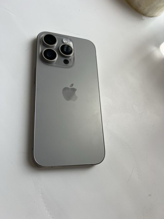 Apple iphone 15 pro 256 gb natural titanium neverlock фіз. сім