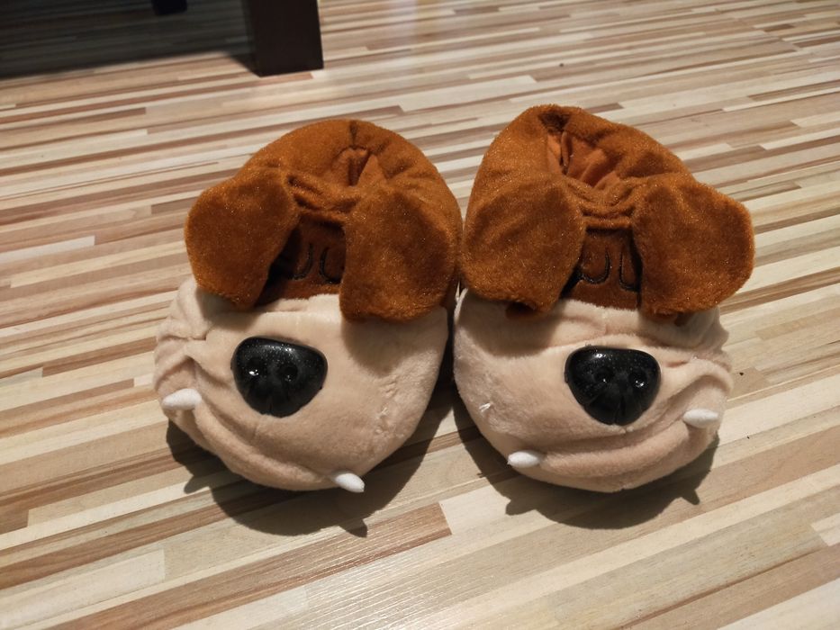 Kapcie/papcie PIES Buldog
