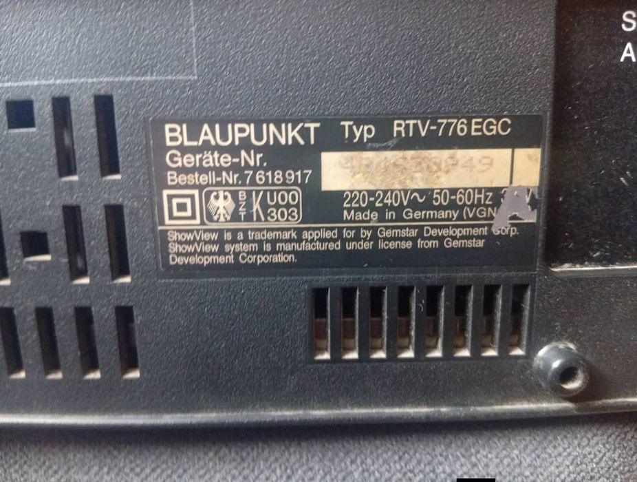 Odtwarzacz VHS HI-FI