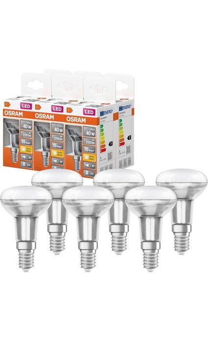 Світлодіодна лампа OSRAM Star R50 з цоколем: E14