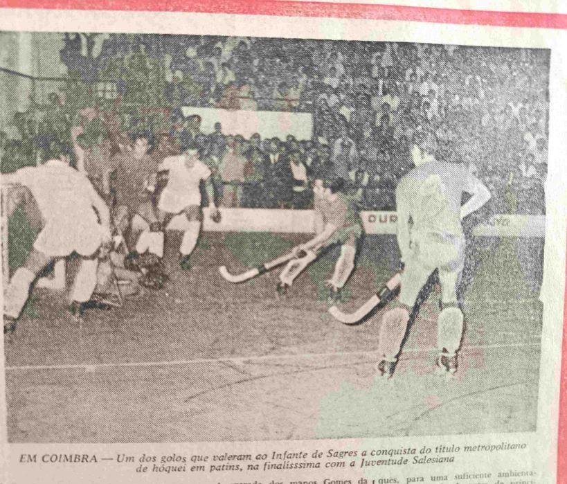 Hóquei em patins - entrevista com os gémeos Gomes da Costa - Infante Sagres.outubro.1971