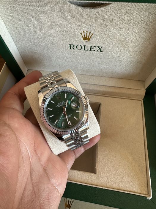 Rolex Datejust Green