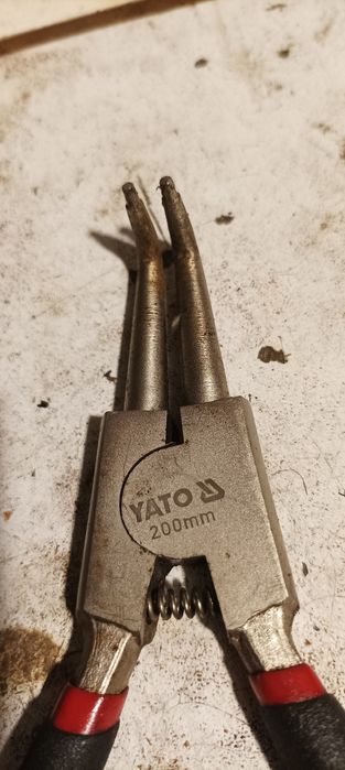 Kleszcze do pierścieni segera YATO zewnetrzne