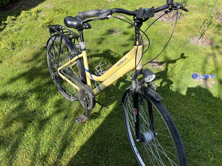 rower trekkingowy miejski romet gazela