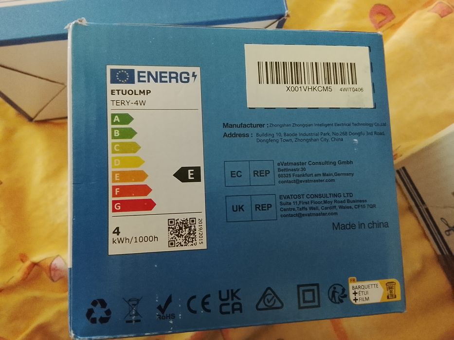 Zestaw 12 szt plafonów sufitowych LED 4W Nowe