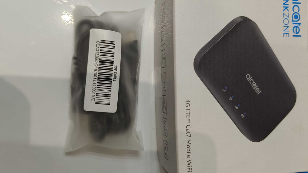 Sprzedam mobilny router ALCATEL Link Zone CAT7 2,4 GHz / 5 GHz 4G LTE