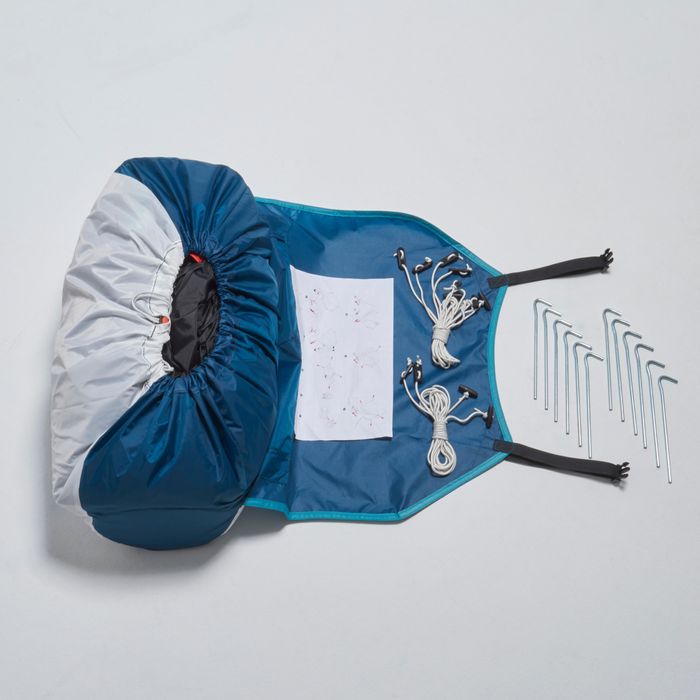 Tenda de Campismo - 2 SECONDS EASY - 2 pessoas - Fresh & Black