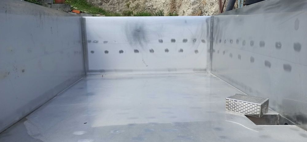 Lagar e cuba de inox