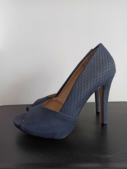 Granatowe szpilki Jenny Fairy rozm. 36