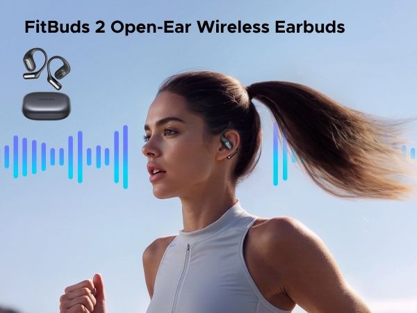 Навушники бездротові UGREEN WS213 FitBuds Open-Ear Bluetooth 6.0
