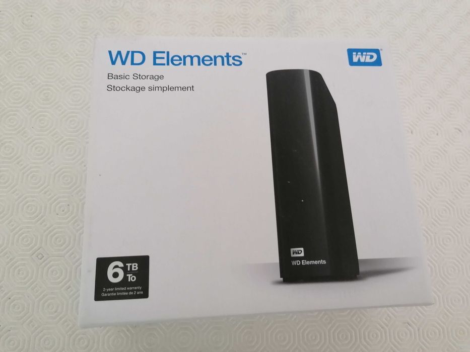 WD 6TB Elements (NOVO - SELADO)