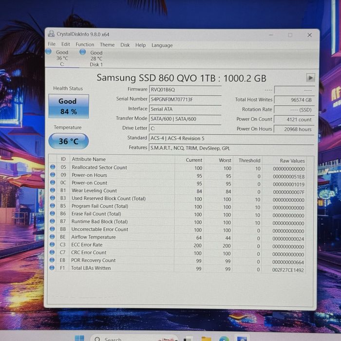 Ssd 1Tb Samsung 860qvo