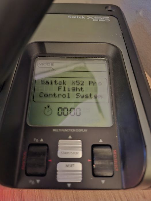 Logitech x52 saitek pro control system