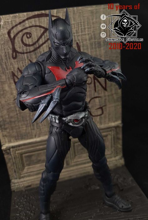 Batman Beyond figurka Shinigami Customs unikat dc marvel custom spiderman xmen legends select mcfarlane toys