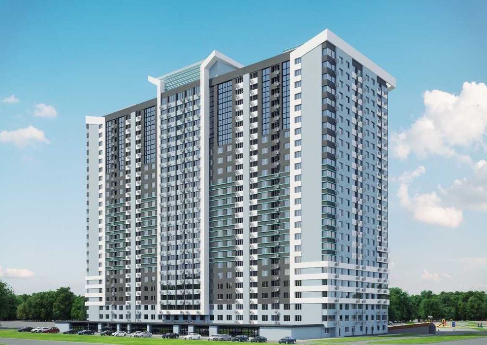 Однокомнатная квартира в новом ЖК Скай Сити. Варненская