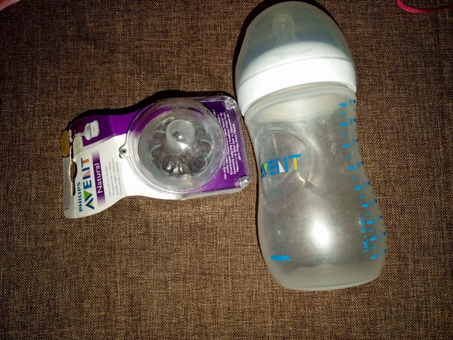 Пляшечка Avent Natural соски Avent детская бутылочка для кормления